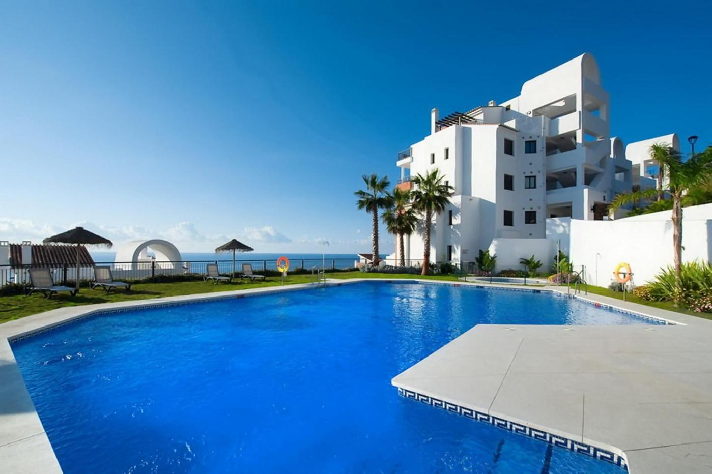 Apartamento Con Impresionantes Vistas Al Mar Torrox Luaran gambar