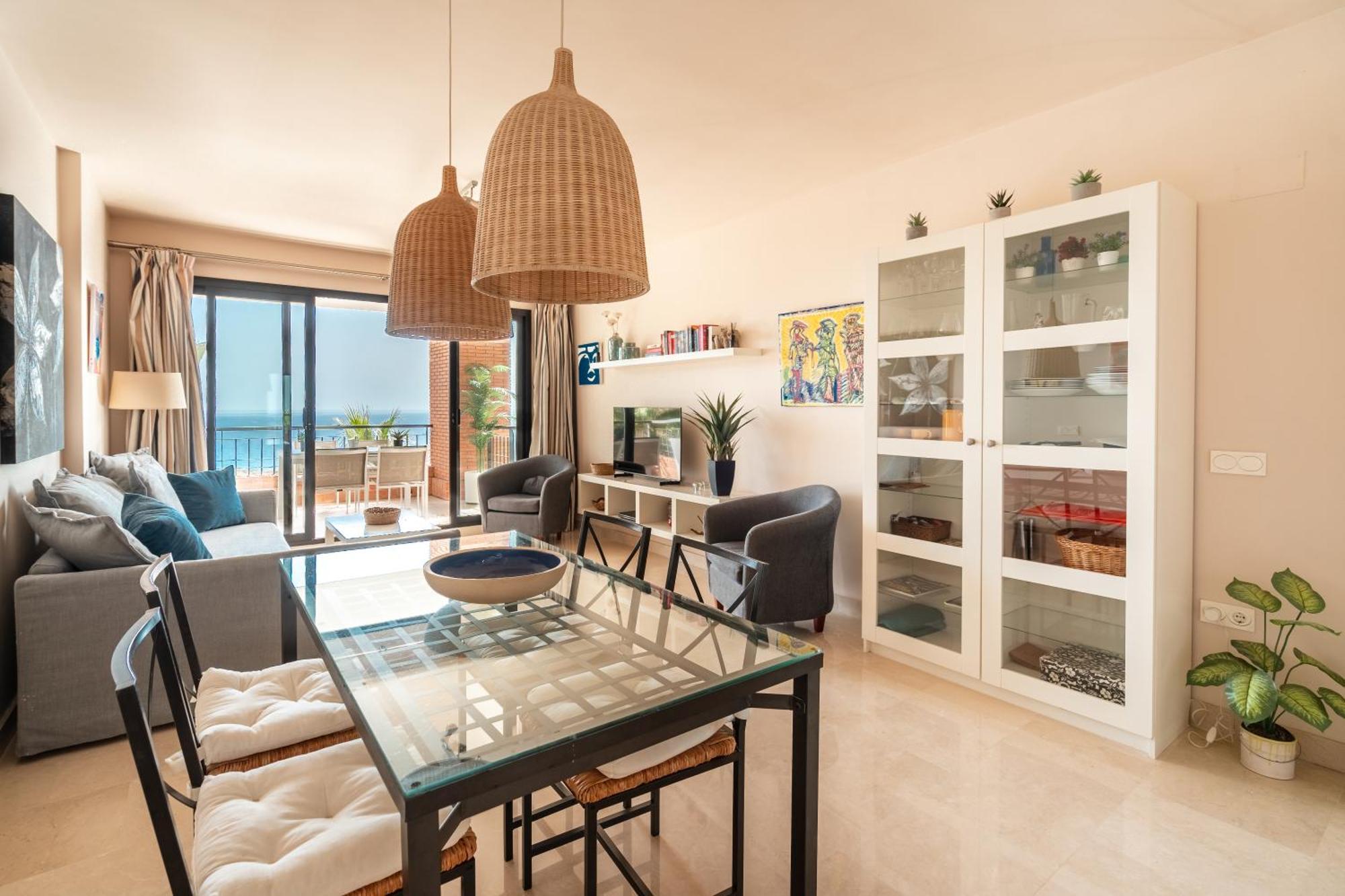 Apartamento Con Impresionantes Vistas Al Mar Torrox Luaran gambar