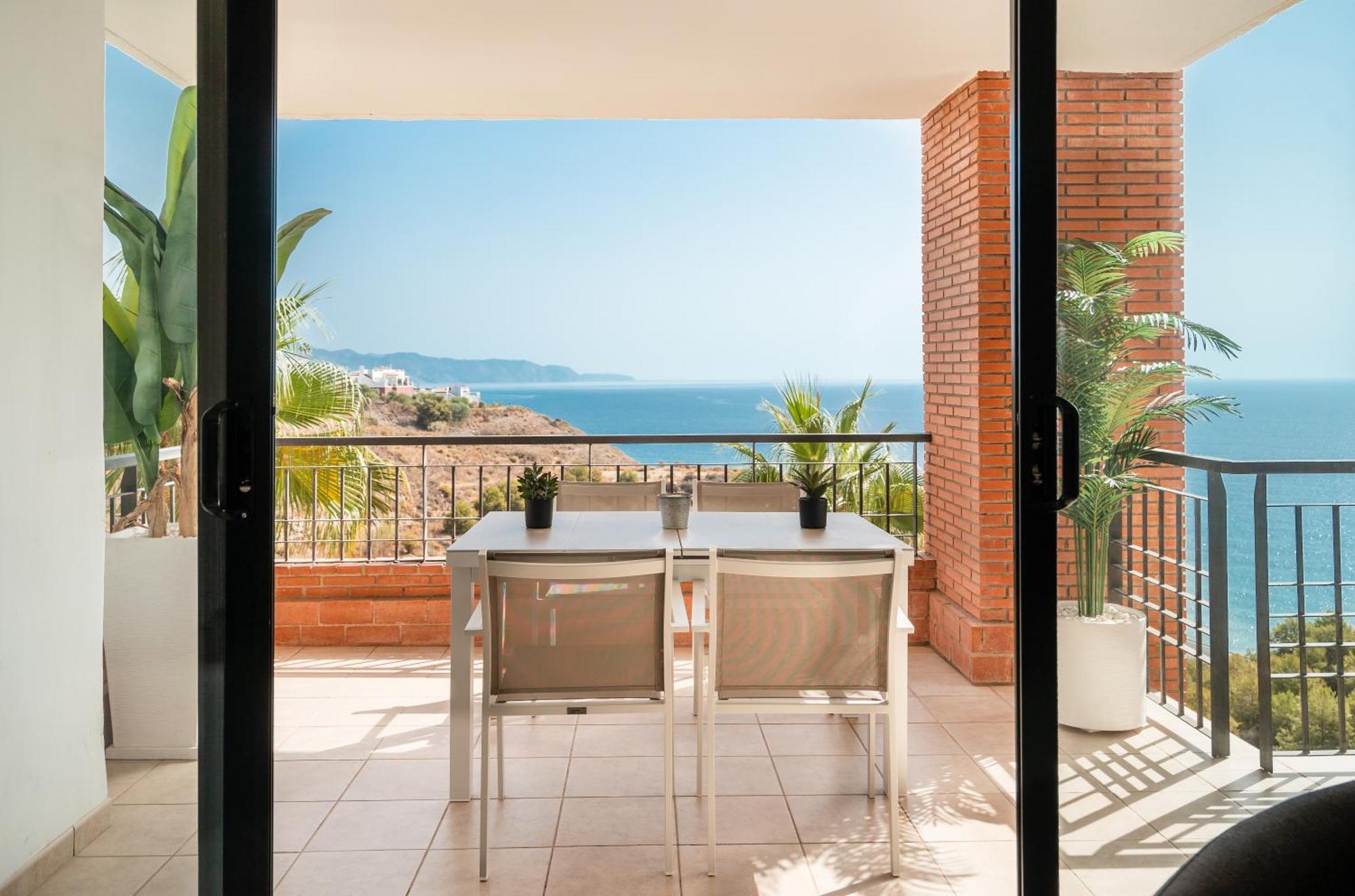 Apartamento Con Impresionantes Vistas Al Mar Torrox Luaran gambar